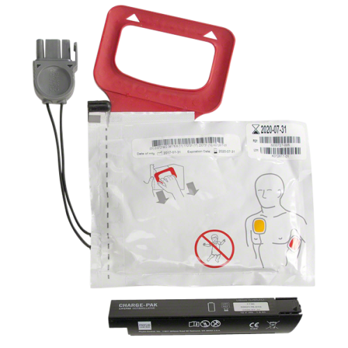 Chargepak inkl. 1 par elektroder till Lifepak CR plus