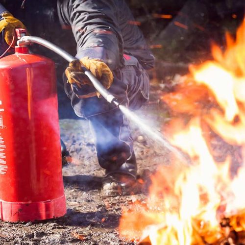 Praktisk släckövning, Team Sjukvård & Brand